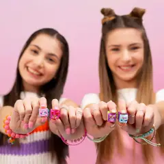 Clickeez Keyboard MegaPack – Tastiera Kawaii con 15 Keycaps - collezionabili bambina