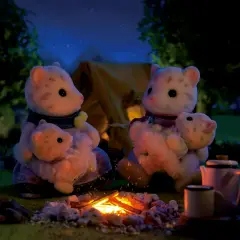 Famiglia Leopardo Delle Nevi Sylvanian Families - play set e accessori bambole