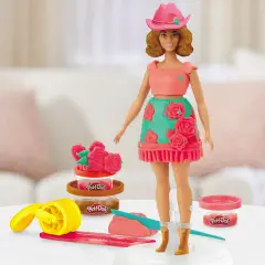 Playdoh Barbie Designer Dolls Fiori - creatività