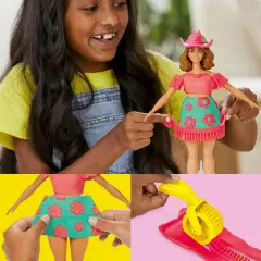 Playdoh Barbie Designer Dolls Fiori - creatività