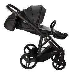 Trio Junama Classic Ecopelle Total Black Telaio 51 cm - trio e modulari