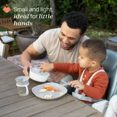 Chicco Prime Posatine 12M+ Set Cucchiaio e Forchetta Ergonomiche - pappa