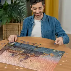 Puzzle 1000 Pezzi  Mediterranean Italy - Puzzle in cartone