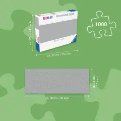 Puzzle 1000 Pezzi Panorama Una Sera Ad Amsterdam New - Puzzle in cartone