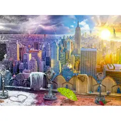 Puzzle 1500 Le Stagioni Di New York New - Puzzle in cartone