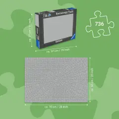 Puzzle Krypt Black 736 Pezzi - Puzzle in cartone