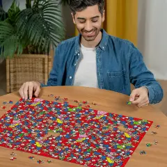 Puzzle 1000 Pezzi Challenge Super Mario - Puzzle in cartone
