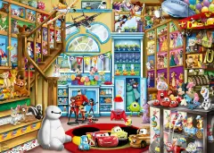 Puzzle 1000 Pezzi Challenge Il Negozio Di Giocattoli Disney - Puzzle in cartone