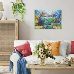 Puzzle 1000 Pezzi Minecraft Mosaic - Puzzle in cartone