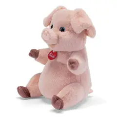 Trudi Maiale Zack M – Peluche Morbido Maialino Portafortuna 21x29x19 cm - peluches 0/36 mesi