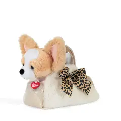 Trudi Fashion Bag Cane Animalier – Peluche con Borsetta 17x20x11 cm - peluches 0/36 mesi