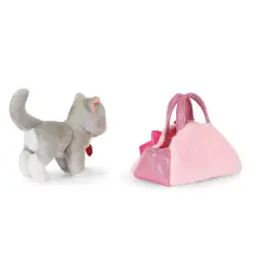 Trudi Fashion Bag Gatto Pink – Peluche con Borsetta 15x20x11 cm - peluches 0/36 mesi