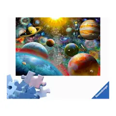 Puzzle 1000 Pezzi Illustrati Pianeti - Puzzle in cartone