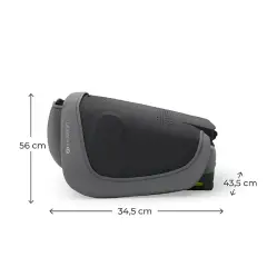 Seggiolino Auto Unity 2 I-size Grey Reclinabile 100-150 Cm Kinderkraft - bambini 100-150 cm (4-12 anni)