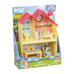 Bluey Mini Home Casa Giocattolo Portatile con Personaggio e Accessori - action figures ed accessori
