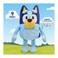 Bluey Peluche Parlante 33 cm con Frasi e Canzone Sigla - peluches 0/36 mesi