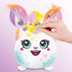 Airbrush Plush Ciuffamici Parrucchiere Playset con Aerografo e Accessori - creatività