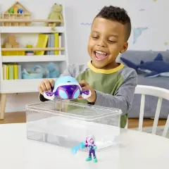 Spidey Waterwebs Sottomarino Ghost Turtle Con Personaggio - action figures ed accessori