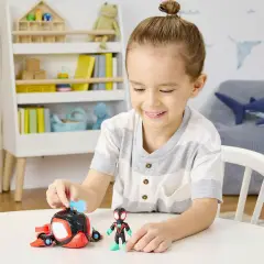 Spidey Waterwebs Sottomarino Spin Dolphin Con Personaggio - action figures ed accessori