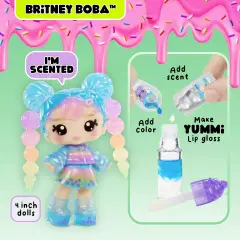Yummiland Lip Gloss Kit Lucidalabbra Britney Boba - collezionabili bambina