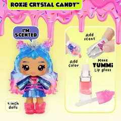 Yummiland Lip Gloss Kit Lucidalabbra Roxie Crystal Candy - collezionabili bambina