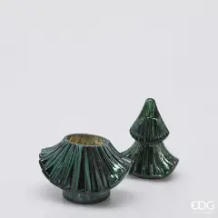 Candela Natalizia Forest Albero 20cm Fragranza Fico & Gelsomino - addobbi casa