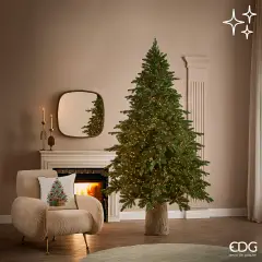 Albero di Natale Pino Imperial con 4000 Luci LED H210cm - alberi