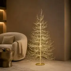 EDG Albero LED Faggio Rich 1440 MicroLED H150 cm - alberi led di design