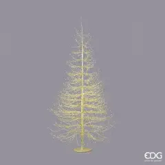 Albero di Natale Faggio Rich con 2690 Microled Oro H210cm - alberi led di design