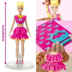 Playdoh Barbie Designer Dolls Fiocchi E Volants - creatività