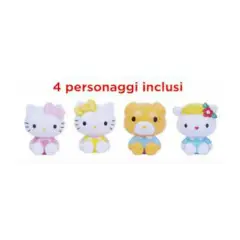 Hello Kitty Aereo Luci E Suoni Con 4 Personaggi - Bambole e accessori