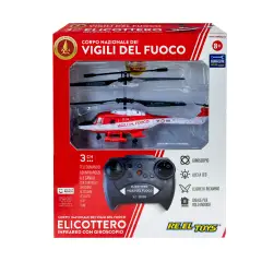 Elicottero Radiocomandato Vigili del Fuoco RC con Giroscopio e LED - radiocomandi