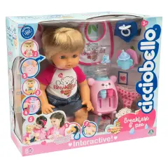 Cicciobello Breakfast & Pee - Bambolotto Interattivo - Bambole e accessori