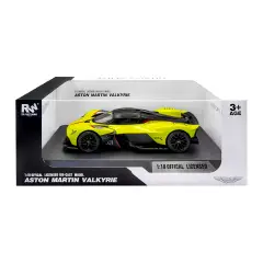 Auto 1:18 Aston Martin Valkyrie Gialla - modellini