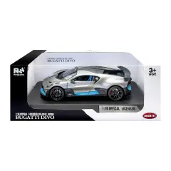 Auto 1:18 Bugatti Divo Grigia - modellini