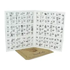 Tombola Tradizionale Con Cestino In Vimini - Giochi di società