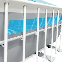 Piscina Prisma Frame Rettangolare Clearview 400X200X122 Cm - piscine rigide