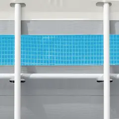 Piscina Prisma Frame Rettangolare Clearview 400X200X122 Cm - piscine rigide