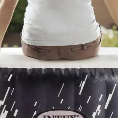 Intex Pure Spa Bubble Glow Deluxe 4 Posti Pompa, Riscaldatore, Purificazione Acqua, Wifi - piscine rigide