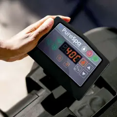 Intex Pure Spa Bubble Glow Deluxe 4 Posti Pompa, Riscaldatore, Purificazione Acqua, Wifi - piscine rigide