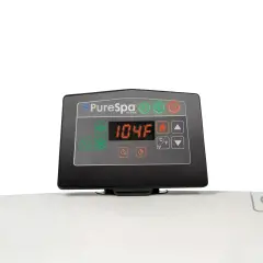 Intex Pure Spa Bubble Glow Deluxe 4 Posti Pompa, Riscaldatore, Purificazione Acqua, Wifi - piscine rigide