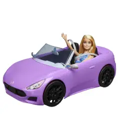 Barbie Auto Decappottabile con Bambola – Macchina Glam Sportiva - collezionabili bambina