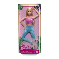 Barbie Made to Move Snodata – Bambola Articolata Sportiva HRH27 - collezionabili bambina