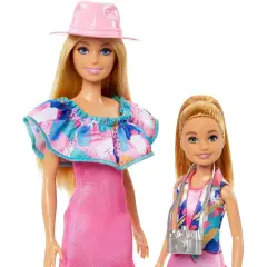 Barbie e Stacie Set con 2 Bambole, Cuccioli e Accessori HRM09 - collezionabili bambina