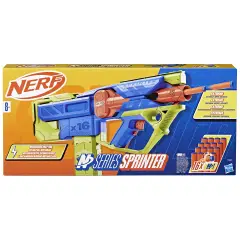 Nerf N Series Sprinter Blaster con 16 Dardi Ufficiali - armi soldatini