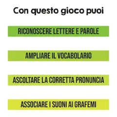 Flashcards Parlanti - I Suoni Dell'Alfabeto - Associazioni e tombole