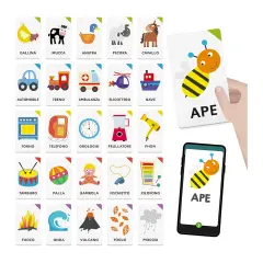 Flashcards Parlanti - Suoni, Versi E Rumori - Associazioni e tombole