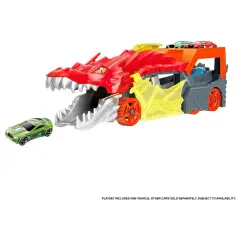 Hot Wheels City Dragon Launch Transporter con Macchinina Inclusa - Veicoli, garage e piste