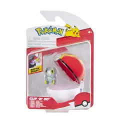 Pokemon Clip N Go: Frigibax Con Bis Ball - action figures ed accessori
