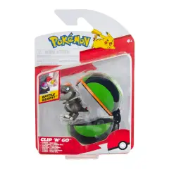 Pokemon Clip N Go: Tyrunt Con Dusk Ball - action figures ed accessori